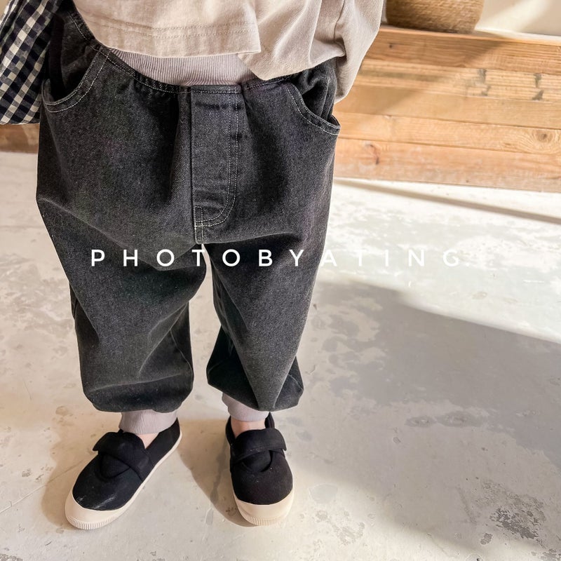 Korean Style Harem Pants for Kids – Casual Cotton Trousers for Boys and Girls - Image 2