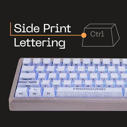 Higround Summit 2.0 Slate 65% Mechanical USB Wired Gaming Keyboard, Dreamland Linear Switches, Programable RGB, Hot-Swappable, Deep Thock Creamy Sounding PC Keyboard - Image 2