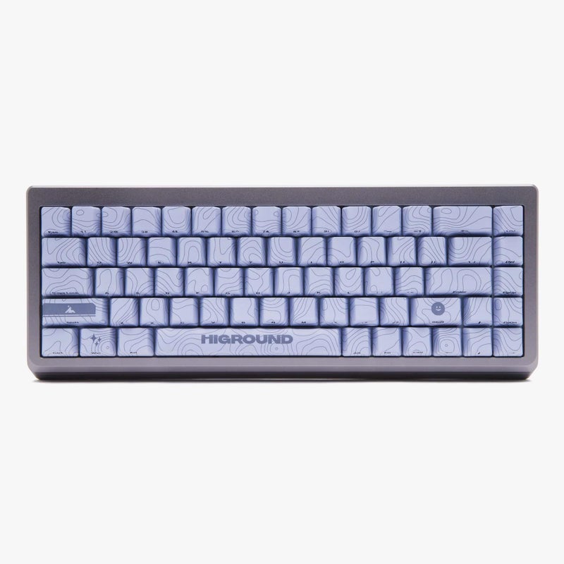 Higround Summit 2.0 Slate 65% Mechanical USB Wired Gaming Keyboard, Dreamland Linear Switches, Programable RGB, Hot-Swappable, Deep Thock Creamy Sounding PC Keyboard - Image 5