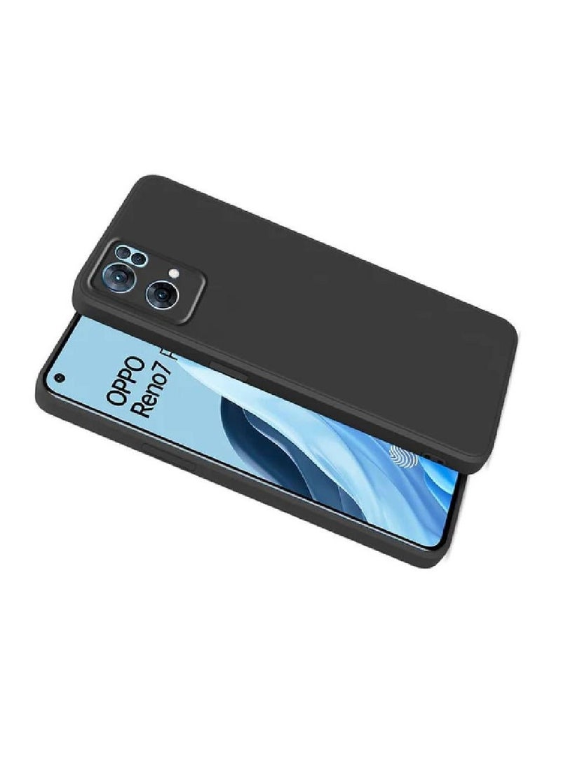 vesus Protective Soft Silicone Bumper Case Cover For Oppo Reno7 Pro 5G Black - Image 3