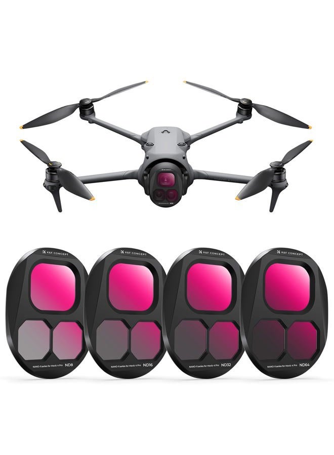 K&F Concept K&F Concept Nd Filter Set With Dji Mavic 4 Pro