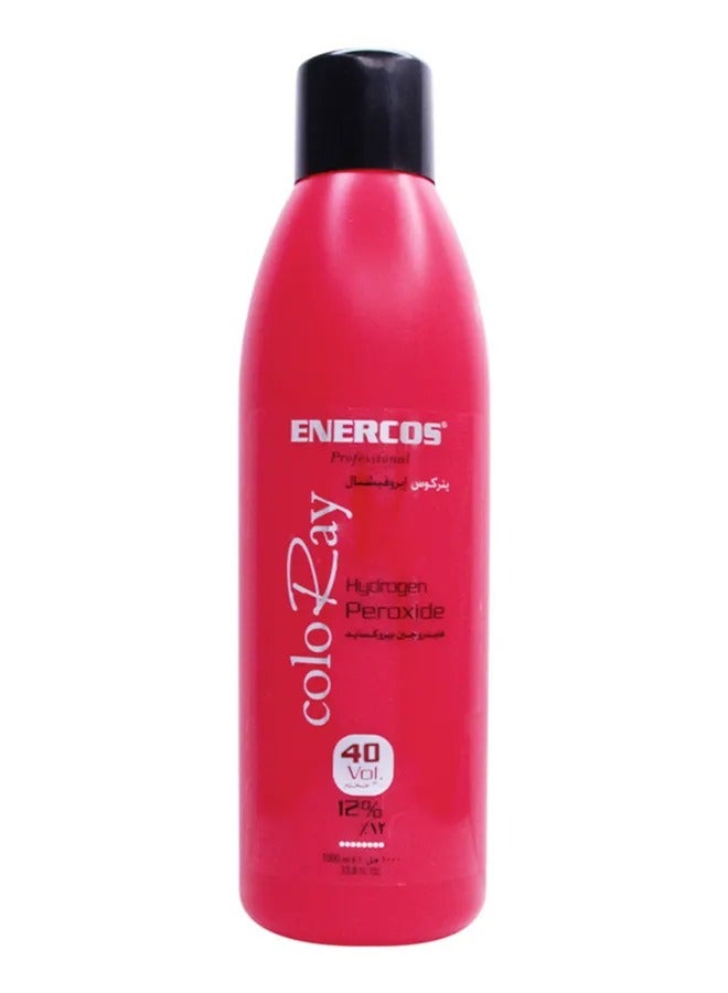 Enercos Professional ColoRay Hydrogen Peroxide 40 Volume ( 12% ) 1000ml