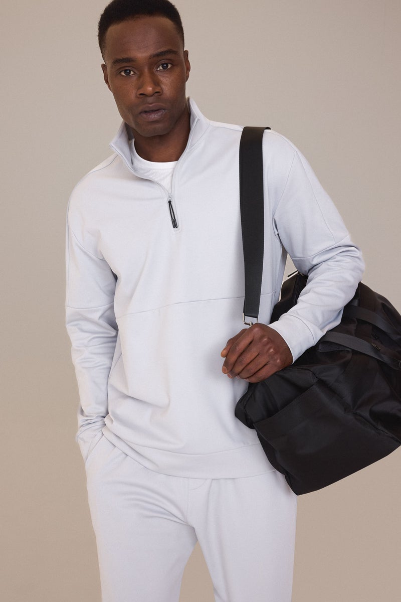 DeFacto Man DeFactoFit Standard Fit Stand Collar Sports Sweatshirt  - Image 1