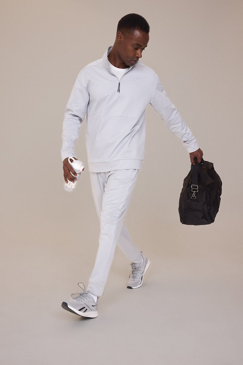 DeFacto Man DeFactoFit Standard Fit Stand Collar Sports Sweatshirt  - Image 4