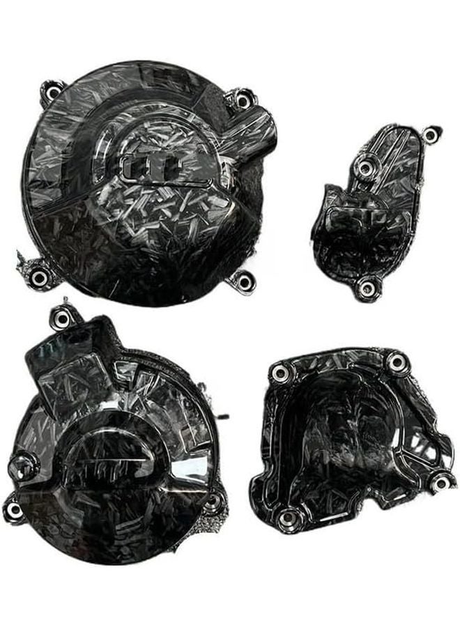 غطاء علبة مرفق المحرك الثابت لـ Yamaha MT09 FZ09 Tracer Scrambler XSR900 2021 2024 - Image 5