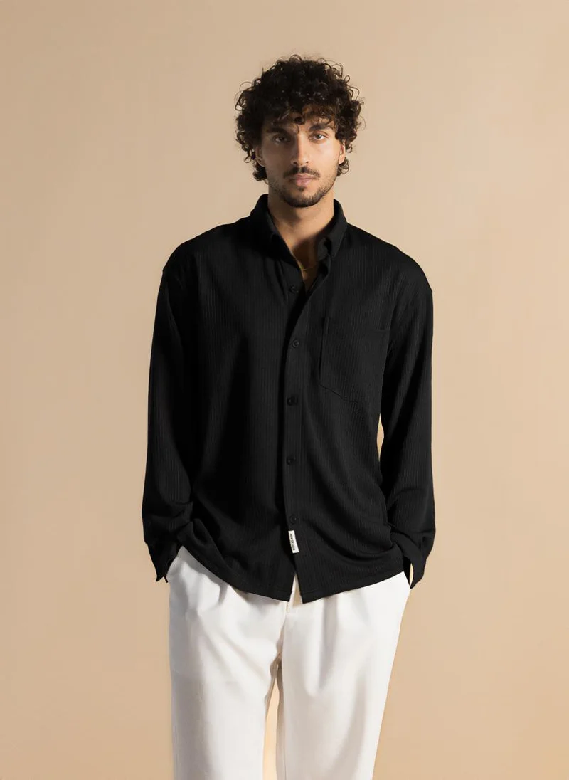 شايبس TEXTURED STRETCHY SHIRT