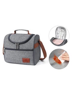 Arabest Lunch Bag Lunch Box Bag Cooler Shoulder Thermal Tote Bag for Adult & Kids Insulated Lunch Box For Work, School, Picnic  - Image 3