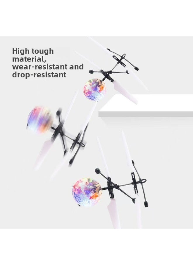 Children's Toys Remote Control Aircraft Suspension Flying Ball Two-way Induction Gesture Remote Control Helicopter Manufacturers Direct Supply-Color:Induction Flight [green Flying Ball]  - Image 5