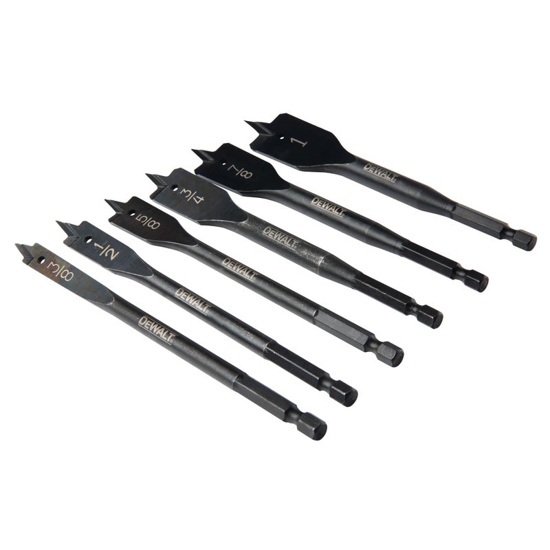 DEWALT DEWALT Drill Bit, Spade, 6-Piece (DW1587)  - Image 2