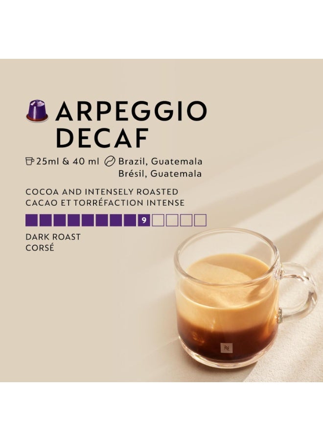 Nespresso Arpeggio Decaffeinato Original Line Coffee Capsules, Pack of 90 – Intense Decaf Espresso Pods, Compatible with Original Machines, Recyclable Aluminum Capsules - Image 2