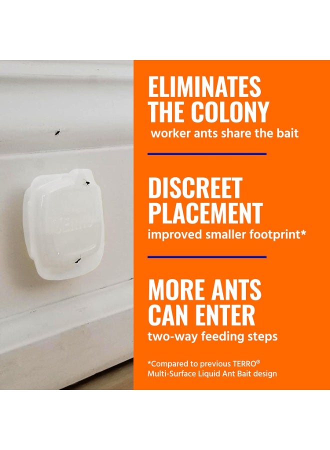 Terro T334 4 5 Pack Multi-Surface Liquid Ant 20 Discreet Bait Stations,White - Image 5