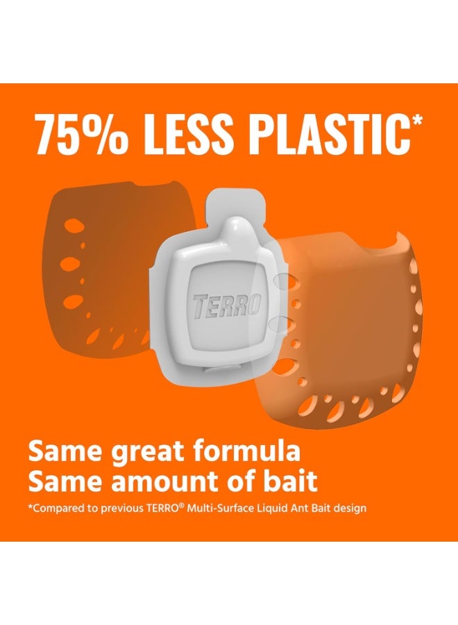 Terro T334 4 5 Pack Multi-Surface Liquid Ant 20 Discreet Bait Stations,White - Image 3