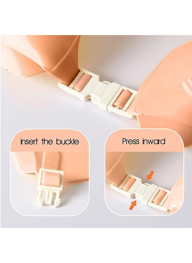 JCB CHIC Baby Shower Cap Shield, Shower Cap for Kids, Visor Hat for Eye and Ear Protection for 0-9 Years Old Children, Cute Crown Shape Makes the Baby Bath More Fun - Image 5