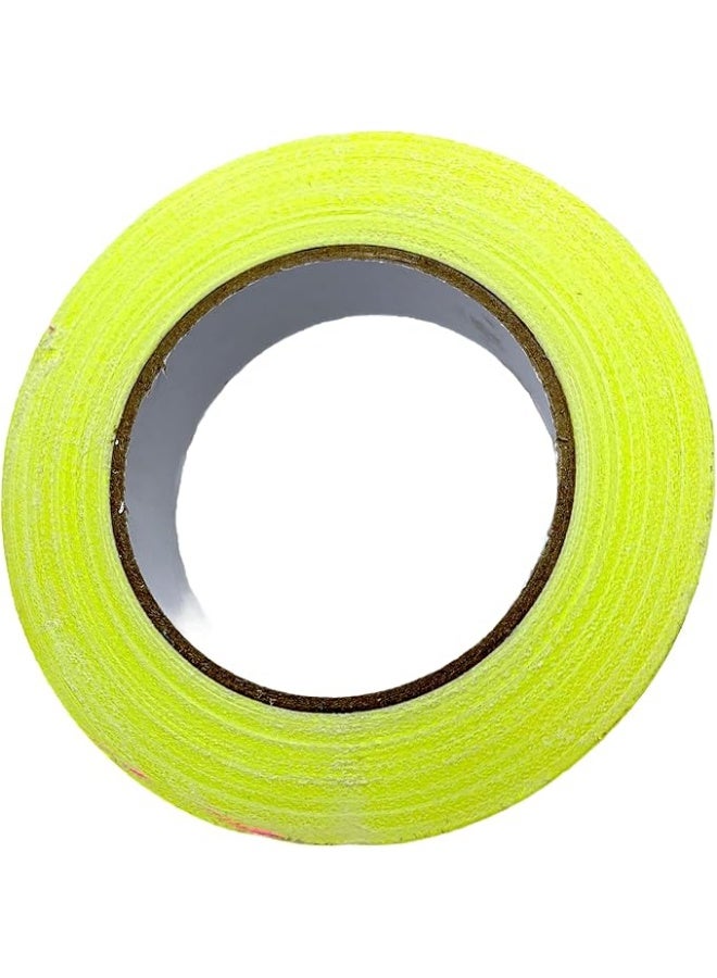 erorex Colored Gaffer Tape | Yellow, Pink & Green | Weatherproof | Matte | No Residue | Easy Tear | Used for Marking, Labeling & Crafts | Width: 25mm | Length: 25m | 3 Rolls in 1 - Image 2