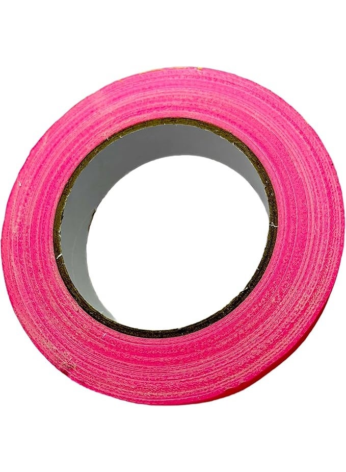 erorex Colored Gaffer Tape | Yellow, Pink & Green | Weatherproof | Matte | No Residue | Easy Tear | Used for Marking, Labeling & Crafts | Width: 25mm | Length: 25m | 3 Rolls in 1 - Image 4