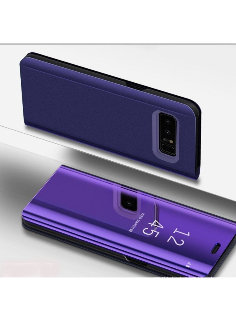 Loquat Suitable For Galaxy Electroplated Mirror Flip Leather Case Mobile Phone Case