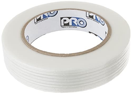 Pro Tapes شريط تثبيت معزز بالألياف من بروتيبس برو 180 من المطاط الصناعي مع دعم بولي بروبيلين، بطول 60 ياردة وعرض 1 بوصة (عبوة من 1) - Image 4