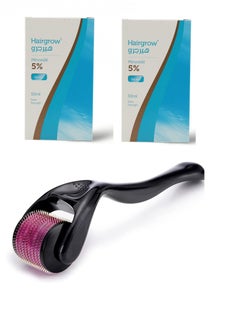 Hairgrow Hairgrow 5% Solution (2 Pcs) + Skin Roller 