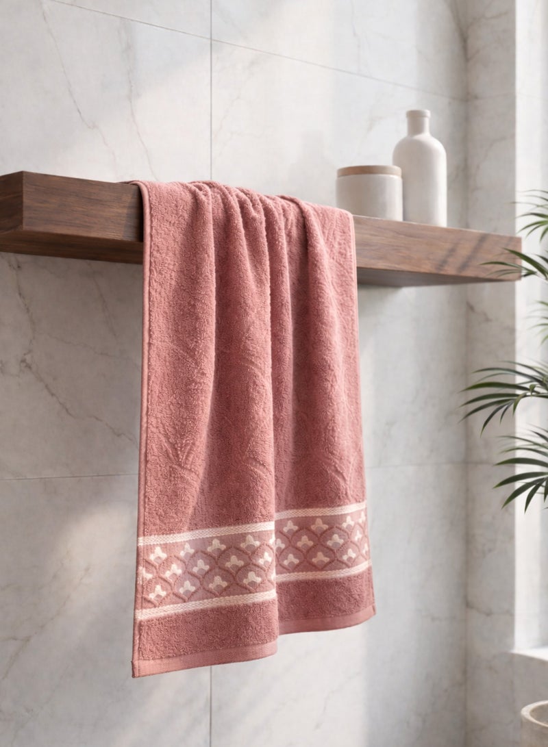 Parry Life Solo Bath Towel – Cotton Blend Highly Absorbent & Fade Resistant Towel (70×140 cm) - Image 1
