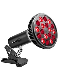 Ru syanl Red Light Therapy with Clip Infrared Light Therapy Lamp for Body and Face Use 660nm Red and 850nm Near Infrared Red Light Therapy Lamp Red Light Therapy Device with Adjustable Socket  - Image 1