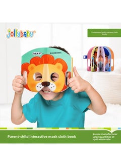 Generic Jollybaby Mask Book Changeable Baby Children's Toys Hole Cloth Book Parent-child Interactive Early Education Educational Toys-Color:Mask Book-Peking Opera Heroine  - Image 2