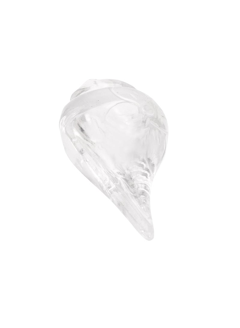 Plus Value Plus Value Crystal Shell Shankha Conch Home Office Temple Pooja Room Temple Decor  - Image 2