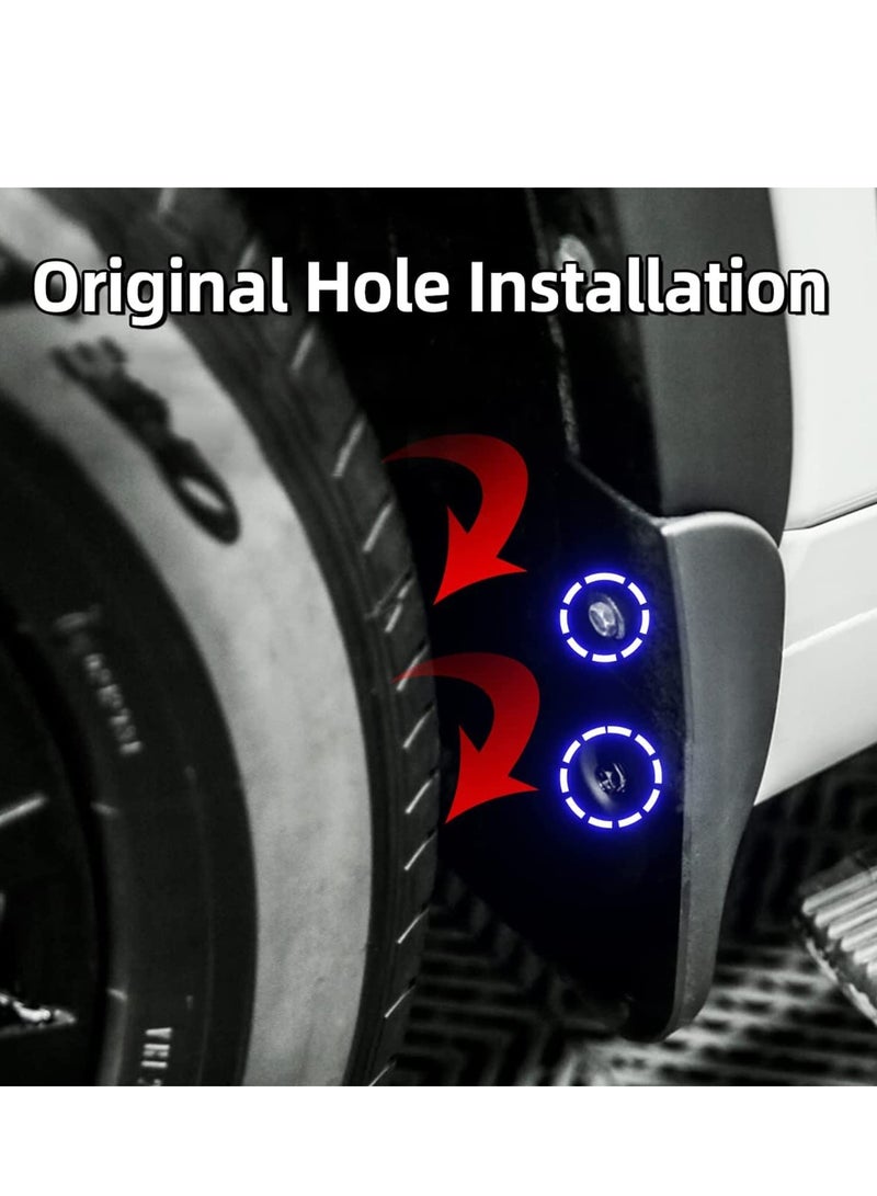 SOLARAE Car Mud Flaps Splash Guards Fit for Nissan Altima 2019 2020 2021 Automotive Accessories, Heavy Duty Front and Rear Mudguards Fender Flares No Need to Drill Holes Black 4PCS Set - Image 3