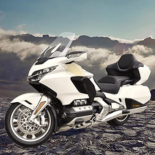 VEISUTOR Fog Lamp Trim for Gold Wing, Carbon Fiber Pattern Fog Lights Trim Fog Lights Bezel Decorative Frame for Honda Gold Wing Tour GL1800 Motorcycle 2018-2024 Accessories - Image 4