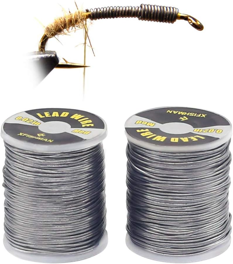 XFISHMAN Fly-Tying-Lead-Wire-Fly-Tying-Material- Fly-Fishing-Supplies-Accessories - Image 1