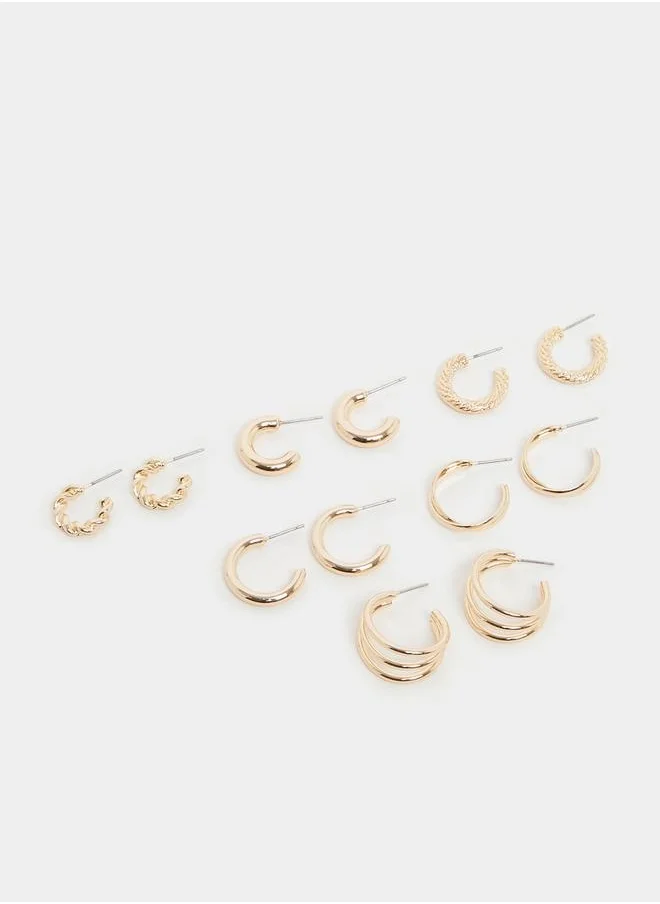 Styli Set of 6 - Hoop Earrings