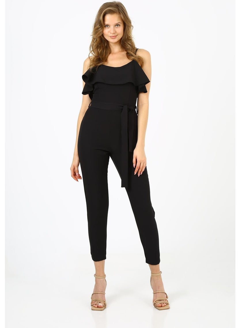 Alexander Gardi Flounce Jumpsuit (B21-4390)  - Image 1
