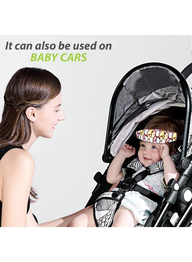 Donier 2 Packs Toddler Car Seat Neck Relief and Head Support, Pillow Support Head Band Easy Installation On Most Convertible Seats and Safety to Babies and Kids(Elephant) - Image 4