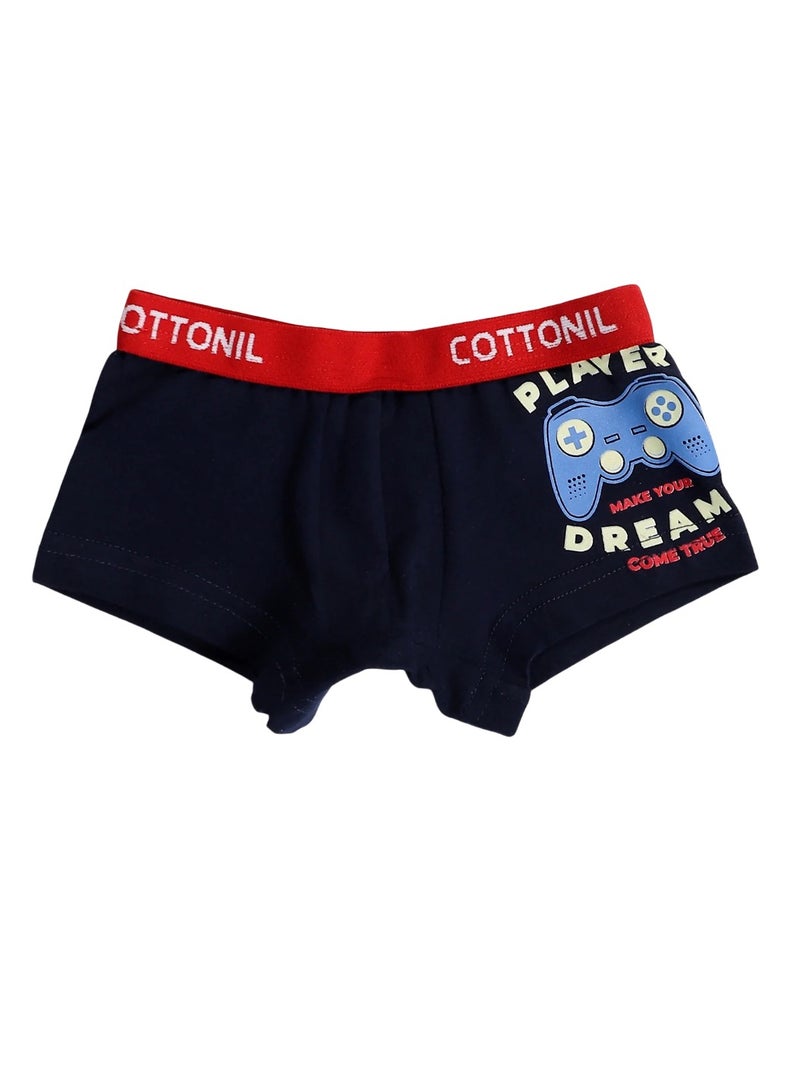 COTTONIL Turbo Boxers For Boys - Bundle of 3 Printed Boxers  - Image 3