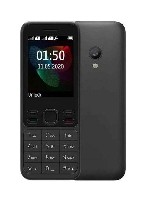 The 150 Dual SIM 4G phone has amazing performance and large storage with a stylish design in black  colors