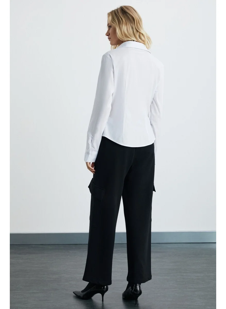 جريميلانج Evangeline Women's White Shirt