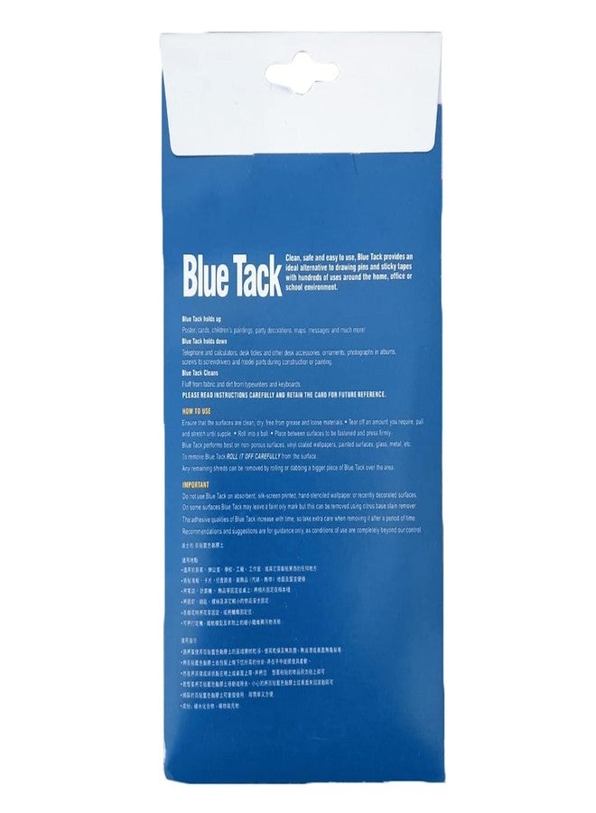 53 Arts 53ARTS lue Tack, resuable adhesive gum, reusable adhesive putty, blue tack for sticking, blue tack for wall, blue tack clay (pack of 3). - Image 2