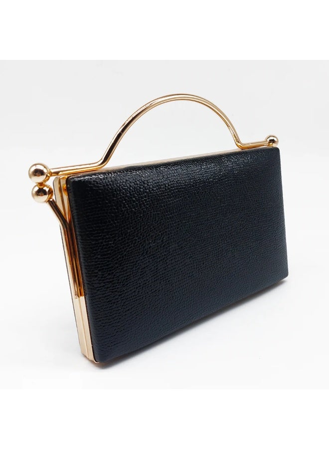 RODE Elegant Black Handbag for Women – Classic Bag with Detachable Strap – Perfect for Daily Use & Evening Events - Image 2