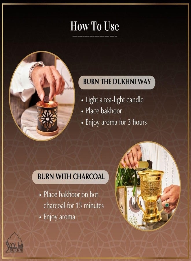 DUKHNI Oud Bakhoor Variety Box by Dukhni | Assorted Box | 30 Pieces Bakhor | Refill Kit | Arabic Bakhoor Incense | Islamic Gifts, Eid & Ramadan Gifts for Men and Women | Luxurious, Long Lasting - Image 4