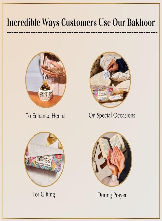 DUKHNI Oud Bakhoor Variety Box by Dukhni | Assorted Box | 30 Pieces Bakhor | Refill Kit | Arabic Bakhoor Incense | Islamic Gifts, Eid & Ramadan Gifts for Men and Women | Luxurious, Long Lasting - Image 5