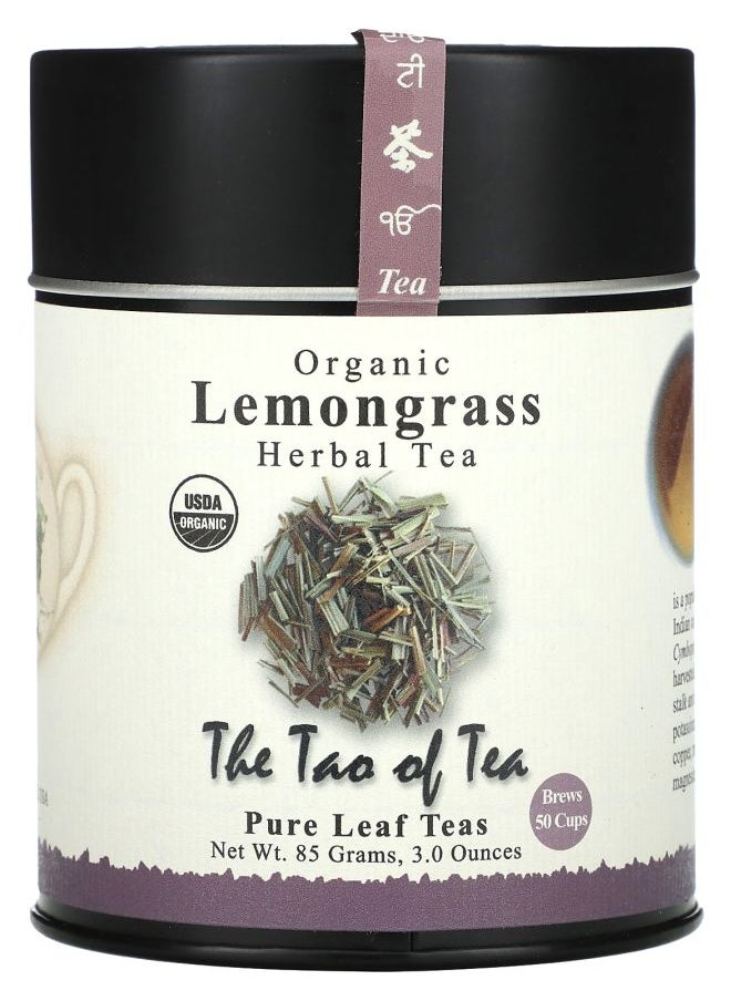The Tao of Tea - Organic Herbal Tea Lemongrass Caffeine Free 3 oz (85 g) - Image 1