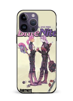 Protective Case Cover For Apple iPhone 15 Pro Max Bright Bomber Design Multicolour