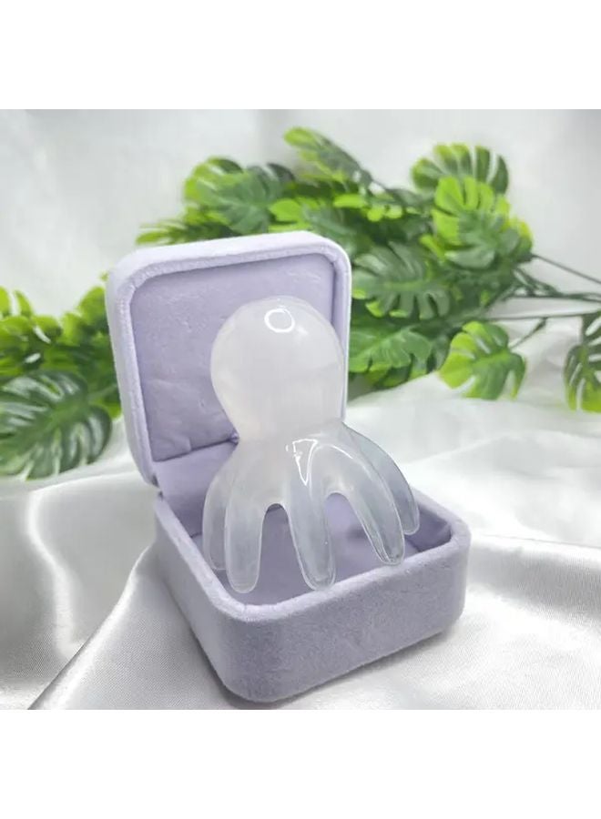 مساج رأس الأخطبوط للجسم 1 قطعة، مشط الوخز بالإبر العشوائي اللون لأداة تخفيف التوتر - Image 1