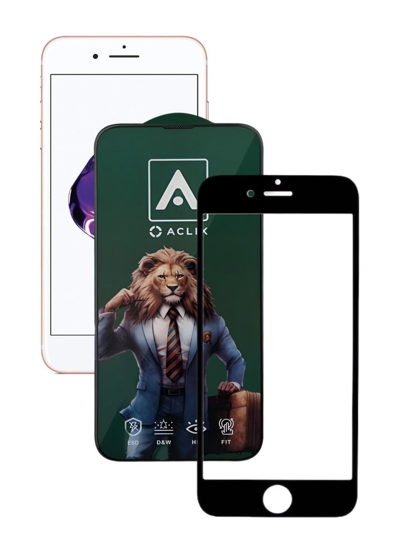 ACLIX Antistatic ESD Dustproof Premium Quality High Definition Tempered Glass Screen Protector Designed For iPhone 7 Plus - Image 1