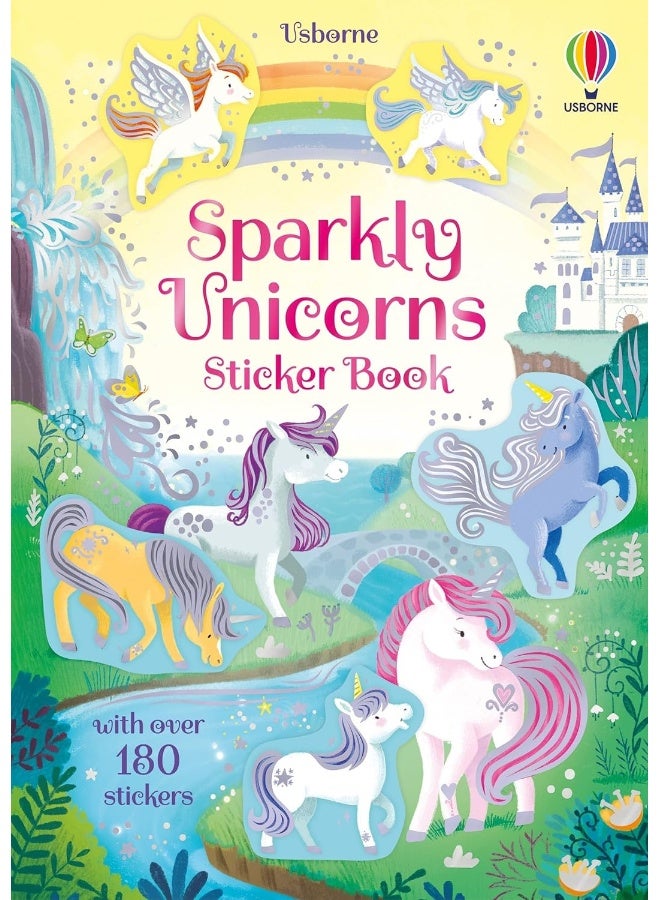 Usborne GB Sparkly Unicorns Sticker Book