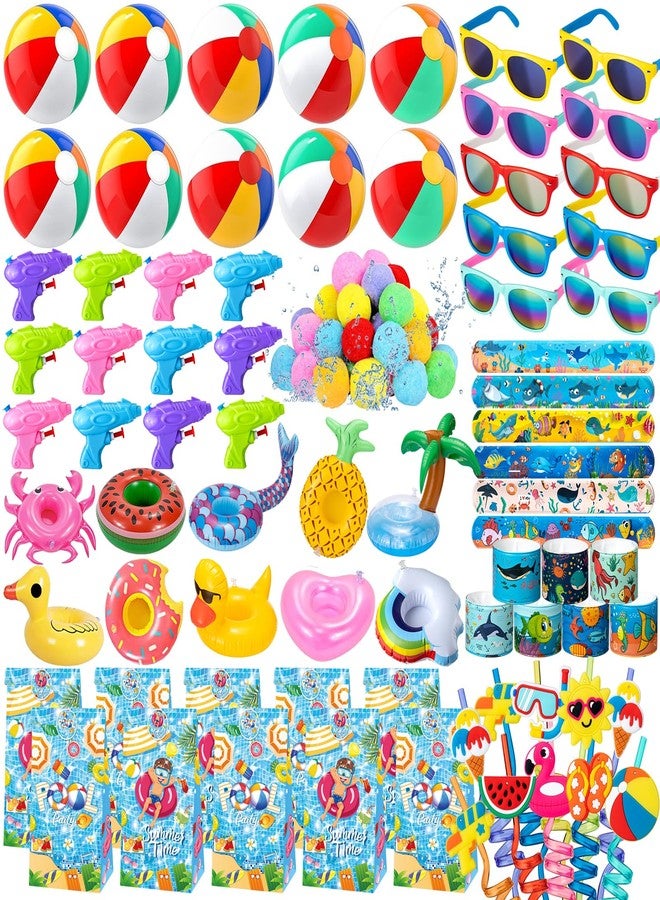 DMIGHT Pool Party Favors, 85 PCS Beach Party Favors Party Bag Stuffers for Kids, and More for summer party favors, luau party favors, Birthday Party Supplies - Image 1