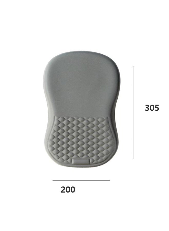 Loquat Foam ergonomic wrist rest mouse pad with 3D massage, non-slip, extra large wrist cushion - Image 5