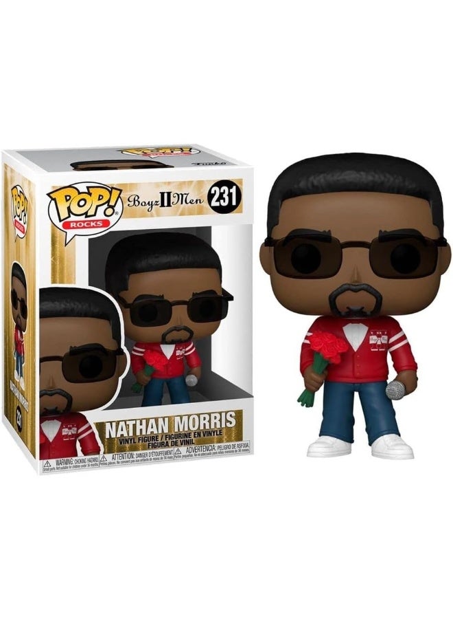 Funko Funko 56727 Pop! Rocks Boyz II Men with Nathan Morris Vinyl Figure  - Image 1