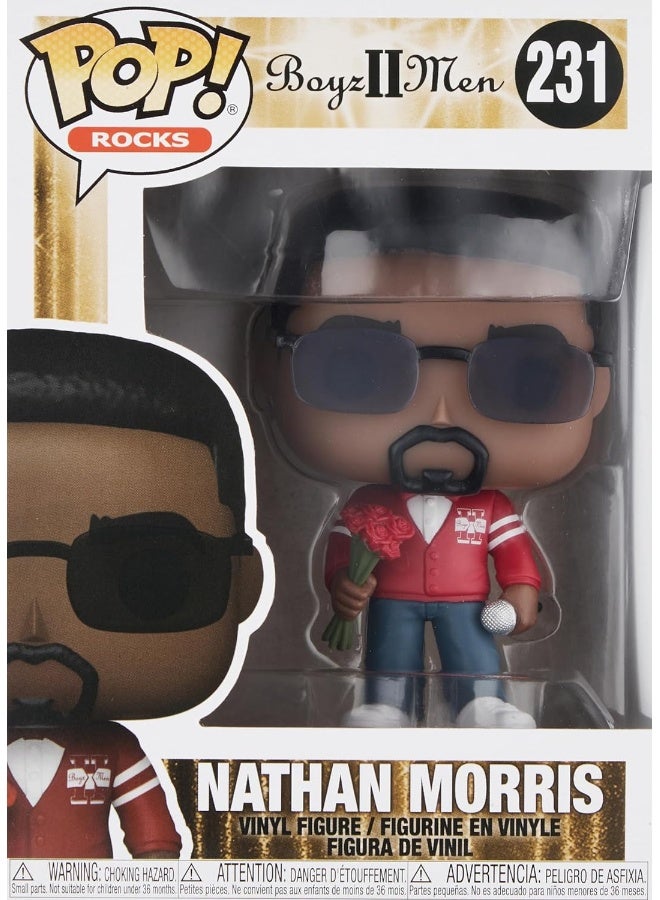 Funko Funko 56727 Pop! Rocks Boyz II Men with Nathan Morris Vinyl Figure  - Image 2
