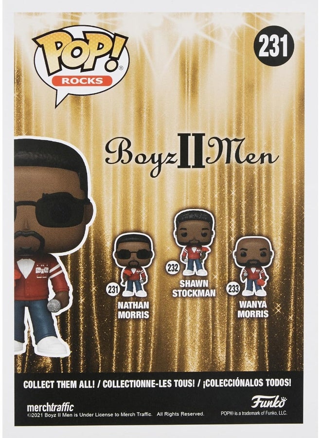 Funko Funko 56727 Pop! Rocks Boyz II Men with Nathan Morris Vinyl Figure  - Image 3