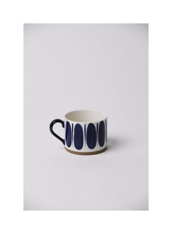 بريكلي بير مج قهوة لارسون من السيراميك كحلي 450ملليلتر - Image 3